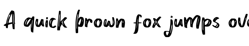 Preview of Sugiono Regular font