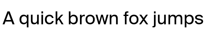 Preview of Suisse Int'l Regular font
