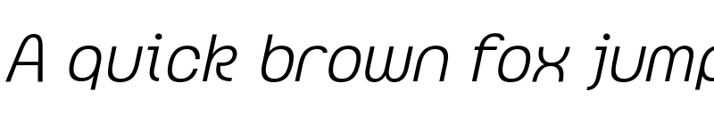 Preview of Sukplena Lt LightOblique font