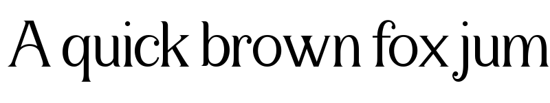 Preview of Sulangor Normal font