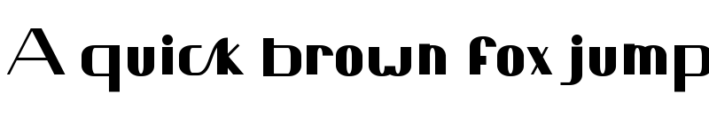 Preview of Sulatty Regular font