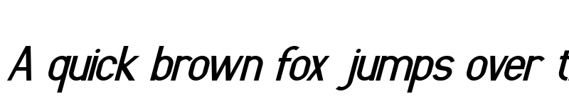 Preview of Sulcant Italic font