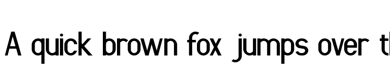 Preview of Sulcant Regular font