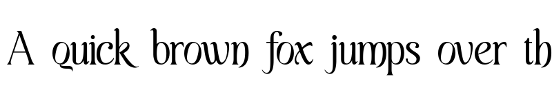 Preview of Suliway Regular font