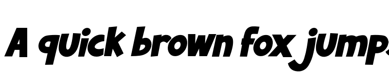 Preview of Summer Blaster Italic font