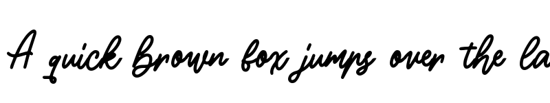 Preview of Summer Delight Regular font