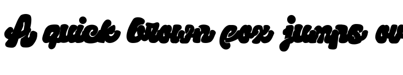 Preview of Sumringah freepersonal font