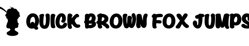 Preview of Sundae Hit Personal Use Bold font