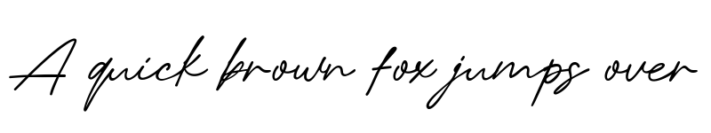 Preview of Sunday April Regular font