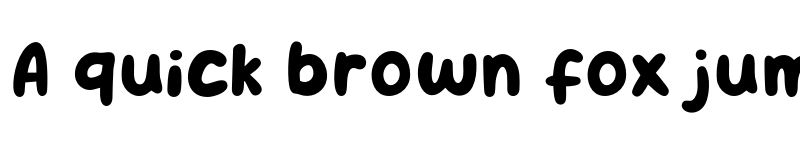 Preview of Sunday Hotdog Regular font