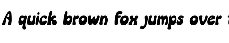 Preview of Sunday Milk Italic font