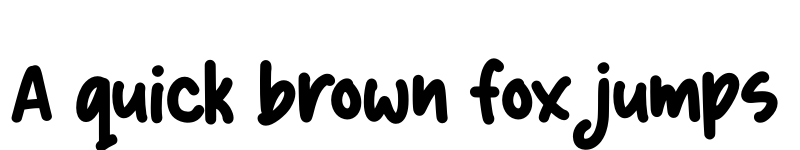 Preview of SUNDAY Regular font