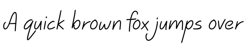 Preview of Sunny Skies Regular font