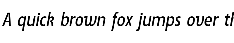 Preview of SuomiSans Book Italic font