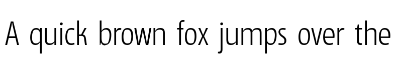 Preview of SuomiSans Light font