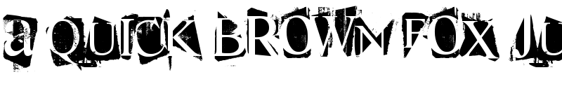 Preview of super danger Regular font