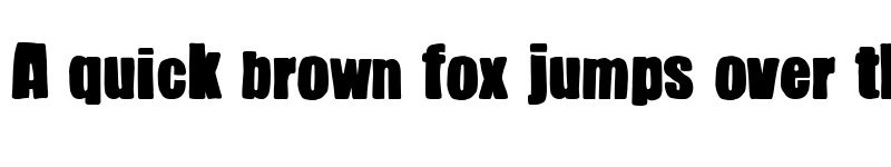 Preview of Super Impacto Regular font