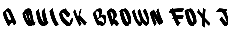 Preview of SUPER Regular font