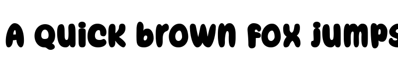 Preview of Super Snack Regular font