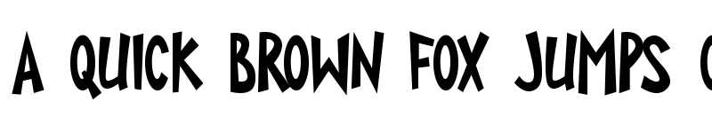 Preview of Super Toons Regular font