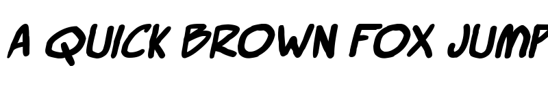 Preview of Super Webcomic Bros. Bold font