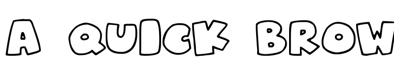 Preview of Superchunky Regular font