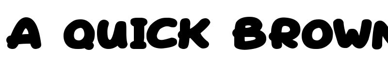 Preview of Superfats Regular font