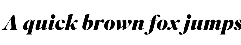 Preview of Superior Title Black Italic font