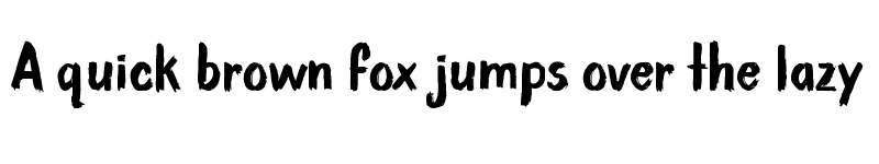 Preview of Sure Shot Bold font