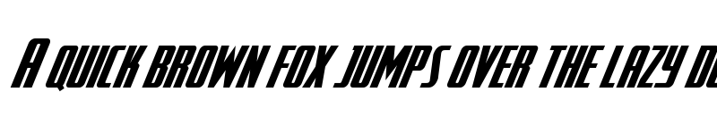 Preview of SurfQuest Compact Italic Regular font