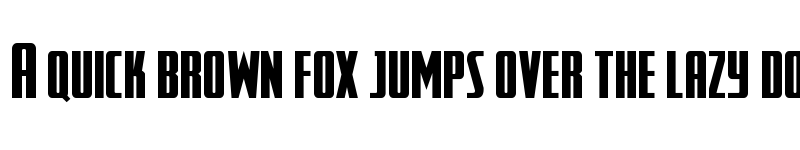 Preview of SurfQuest Compact Regular font