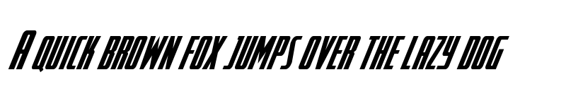 Preview of SurfQuest Condensed Italic Regular font