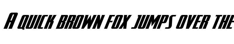 Preview of SurfQuest Expanded Italic Regular font