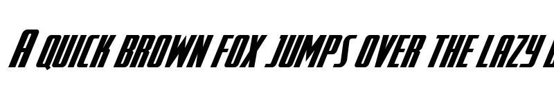 Preview of SurfQuest Italic Regular font