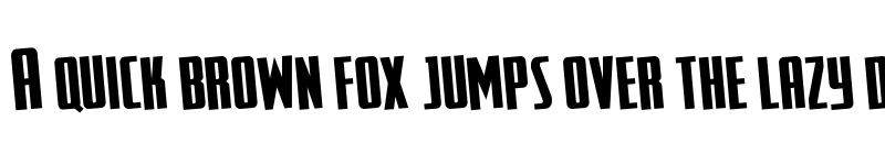 Preview of SurfQuest Rotated Regular font