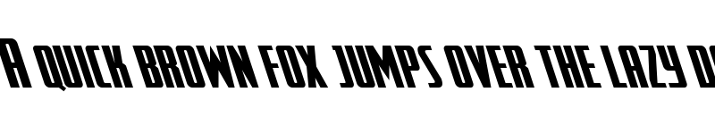 Preview of SurfQuest Semi-Leftalic Regular font