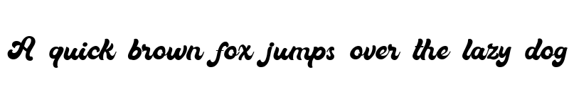 Preview of Suthen Regular font