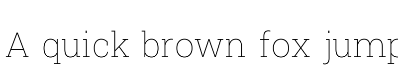 Preview of Suwannaphum Thin font