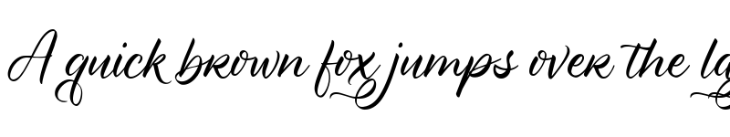 Preview of Swansong FREE Regular font