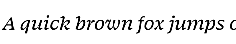 Preview of Swear Text Medium Italic font