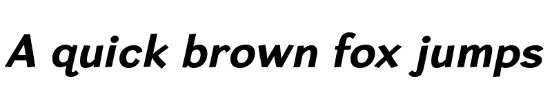 Preview of Sweater School Bold Italic font