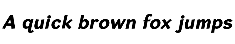 Preview of Sweater School ExtraBold Italic font