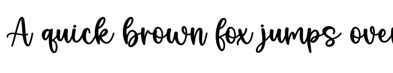 Preview of Sweet And Bright Regular font