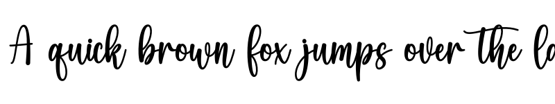 Preview of Sweet Bunny Regular font