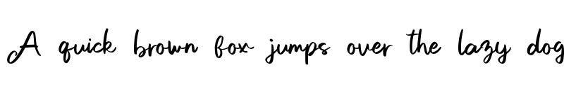 Preview of Sweet Buttermilk Script Regular font