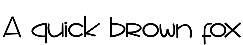 Preview of Sweet Cake Regular font