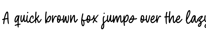 Preview of Sweet Chocolate Regular font