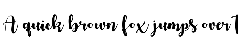 Preview of Sweet Floral Regular font
