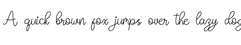 Preview of Sweet Friday Regular font