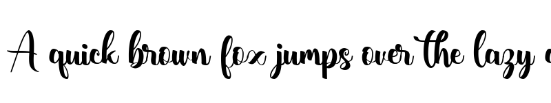 Preview of Sweet Lemonade Regular font